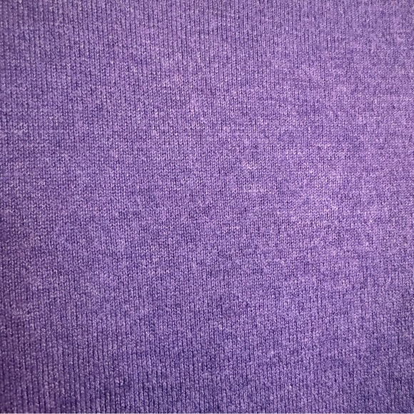 LAST CHANCE Like new! Mossimo large purple sweater fall cozy sleeves v-neck top - Picture 7 of 7